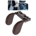 thumbnail image 4 of Almohada para Reposacabezas Cuello Coche Almohada en Forma U Viscoelástica para Y Adultos (café), 4 of 9