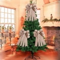 thumbnail image 6 of 1 Set Large Snowflakes White Snowflakes Christmas Decorative Hanging Ornaments Window Decor Winter Outdoor Decorations/ Christmas Snowflake Pendant 20Cm, 6 of 7