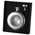 thumbnail image 2 of Visol Omaha en Acier Inoxydable 5oz Flacon Rond - See-thru Verre - Ensemble d'Entonnoir, 2 of 4