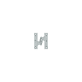 thumbnail image 2 of Deltana OK3025B26-L 3" x 2-1/2" Hinge in Polished Chrome, 2 of 3