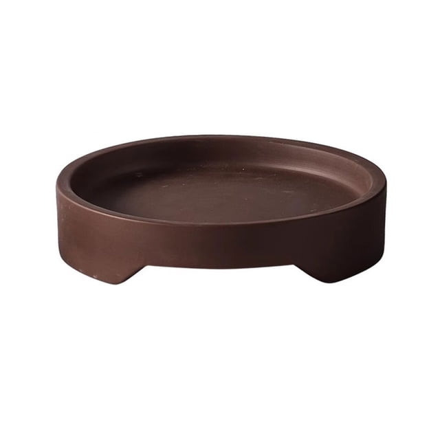 Planter Saucers Watering for Plants, Round Home Ceramic Flower Pot Drip Trays