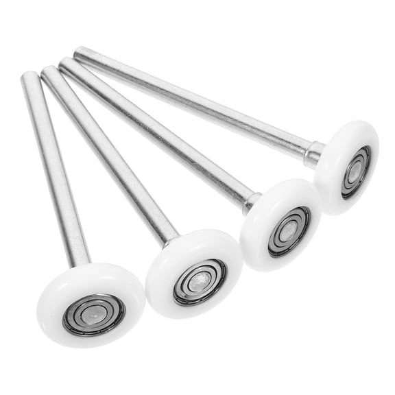 FRCOLOR  4 Pcs Universal Garage Door Replacement Rollers with Stem Accessories