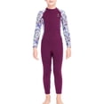 thumbnail image 1 of Greeniant Trajes de neopreno para niños y niñas, traje de buceo a prueba de frío, pantalones de manga larga gruesos, traje de baño para jóvenes, Deportes acuáticos Púrpura M Greeniant OD003675-02, 1 of 6