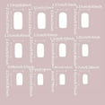 thumbnail image 3 of Riforla 24 Piece Christmas Wearable Snowflake Reindeer Santa False Nail Box Set（3ml） Fake Nails, 3 of 4