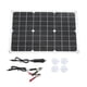 thumbnail image 1 of Kit de panel solar monocristalino de alta tasa de conversión, salida de interfaz USB dual, panel solar DIY para senderismo, camping, 20 W, 5 V, 1 of 14