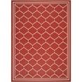 thumbnail image 1 of Safavieh Courtyard Tapis Rouge Intérieur Extérieur - 6 Pieds7 Pouces x 9 Pieds6 Pouces, 1 of 5