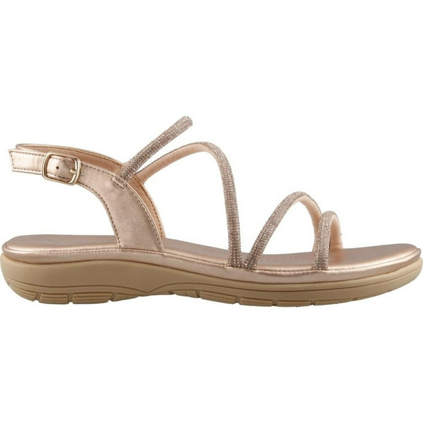 Sandalia Mujer Vosse Formal Casual dorado 24
