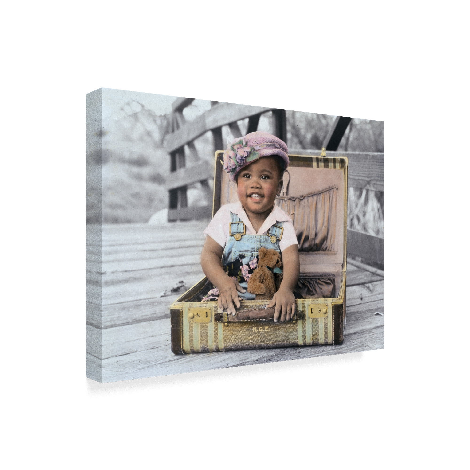 Trademark Fine Art 'Take Me Away' Canvas Art by Sharon Forbes