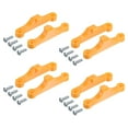 thumbnail image 1 of Uxcell 4 Set AM5 CPU Cooling Bracket Heatsink Bracket Durable AM5 Motherboard Socket with 16 Screws Yellow, 1 of 5