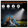 thumbnail image 2 of Lámpara Led Portátil Usb Luz De Camping Con Soporte Trípode Belug, Negro, 2 of 5