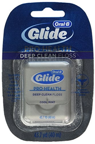 Glide Deep Cln Mint Floss Size 40m Glide Cool Mint Deep Clean Floss