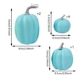 thumbnail image 2 of Artificial Pumpkins, Halloween Party Decor, Fall Halloween Decor, Thanksgiving Decor, 12Pcs Yellow Pumpkin Ornaments for Holiday Tabletops, 2 of 5