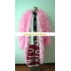 thumbnail image 3 of Disfraz de Cosplay de Donquixote Doflamingo de ONE PIECE, tamaño personalizado, abrigo de plumas rosa para Halloween con gafas, 3 of 5