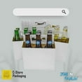 thumbnail image 5 of 6 Pack Cardboard 12 oz Beer/Soda Carrier by C-Store Packaging (Pack of 24 in White ), 5 of 5