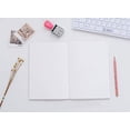 thumbnail image 3 of Cuaderno A5 en blanco de 5,8"x8,25" p/ bocetos, 100 hojas de papel 100g/m² y cubierta cartón kraft, ideal dibujar, escribir y diarios, 3 of 3
