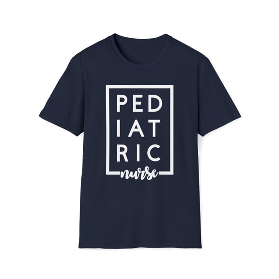 Pediatric Nurse, Gildan Unisex Softstyle Shirt, Nursing Graphic Tee, S-3XL
