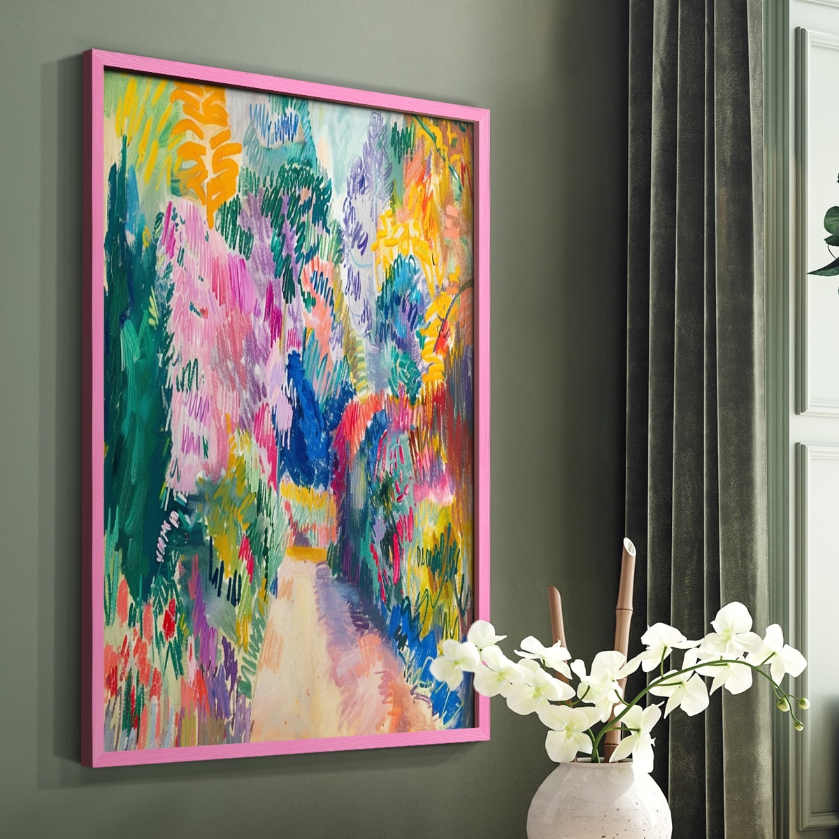 Matisse XLII Framed Print - Solid Wood