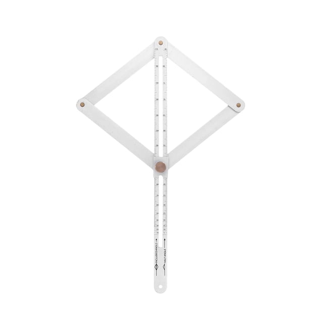 Vwrxbz Angle Ruler Multi Functional Protractor Woodworking Corner Measuring Tool Door Frame Ceiling