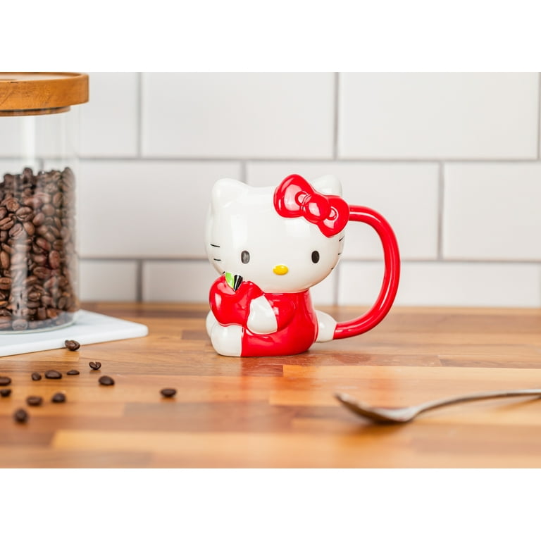 Zak Designs 12oz Hello Kitty Ceramic Sculpted Mug - Walmart.com