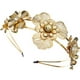 thumbnail image 1 of Flower Headband Photo Prop Accessory Metal Headpiece Double Layer Flower Headband, 1 of 2