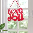 thumbnail image 6 of YDOJG Valentines Decorations Valentine'S Day Doorplate-Happy Valentine'S Day Sign Farmhouses Decoration-Valentine'S Day Decoration Front Door Decoration--Valentine'S Day Home Decoration, 6 of 9