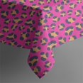 thumbnail image 5 of Leopard Print Square Tablecloth 60x60in(152x152cm) – Waterproof Polyester Printed Table Cover, Wrinkle Resistant & Washable for Kitchen Dining Picnic Party Decor, 5 of 6