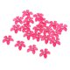 thumbnail image 4 of 20 botones de sastrería con parte trasera plana y decoración de diamantes de imitación para ropa Rosa roja, 4 of 7