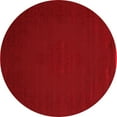 thumbnail image 1 of Ahgly Company Indoor Round Abstract Red Contemporary Area Rugs, 8' Round, 1 of 4