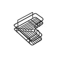 thumbnail image 1 of Organizador de baño estante esquinero estante de pared de cocina ER, 1 of 5