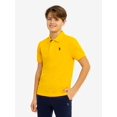 thumbnail image 2 of U.S. Polo Assn. Boys Short Sleeve Pique Polo Shirt, Sizes 4-18, 2 of 4