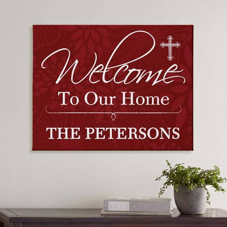 personalized welcome to our