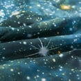 thumbnail image 4 of ANMINY Galaxies Comforter Set Reversible Quilt Sky Outer Space Bedding Twin, Blue, 4 of 8