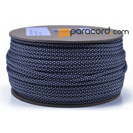 

Bored Paracord Brand 550 Type III Paracord - Silver Diamonds - 250 Feet Spool