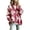 Hot Pink, variant on Argyle Sweater Women Shawl Collar Oversized Button Down Sweaters Diamond Plaid Lightweight Knit Cardigan Casual Long Sleeve Fall Winter Tops Vintage Preppy Outfits
