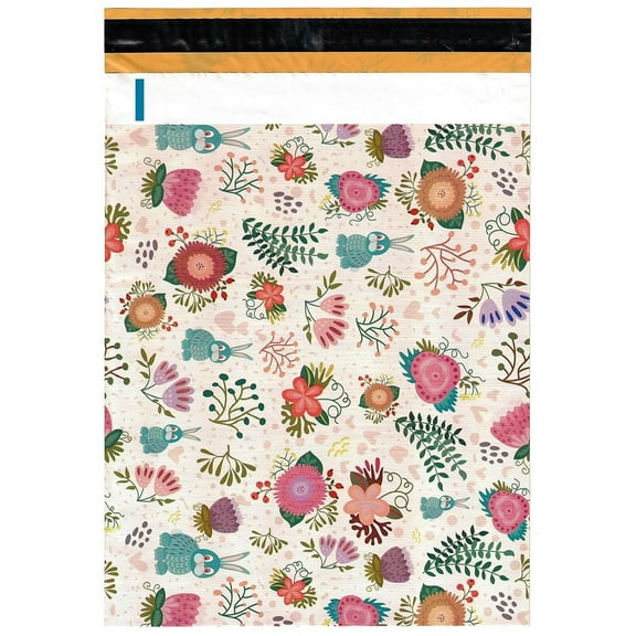 200 Bags 100 10x13 Colorful Hearts, 100 10x13 Cute Rabbits Designer Poly Mailers