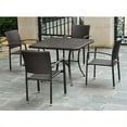 thumbnail image 1 of International Caravan Barcelona Patio Dining Table in Chocolate, 1 of 1