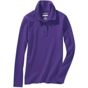 Girls' Long Sleeve Polo Shirt