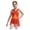 Orange, variant on Lyrical Dance Dress for Girls Latin Jazz Ballet Dance Leotard Dress Skating Ballroom Dancewear Orange 6