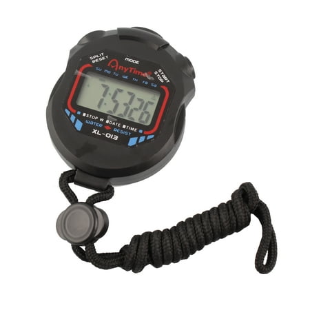 Digital Professional Handheld LCD Sports Chronograph Timer Stopwatch, Protable Stop (Best Stopwatch For Running)