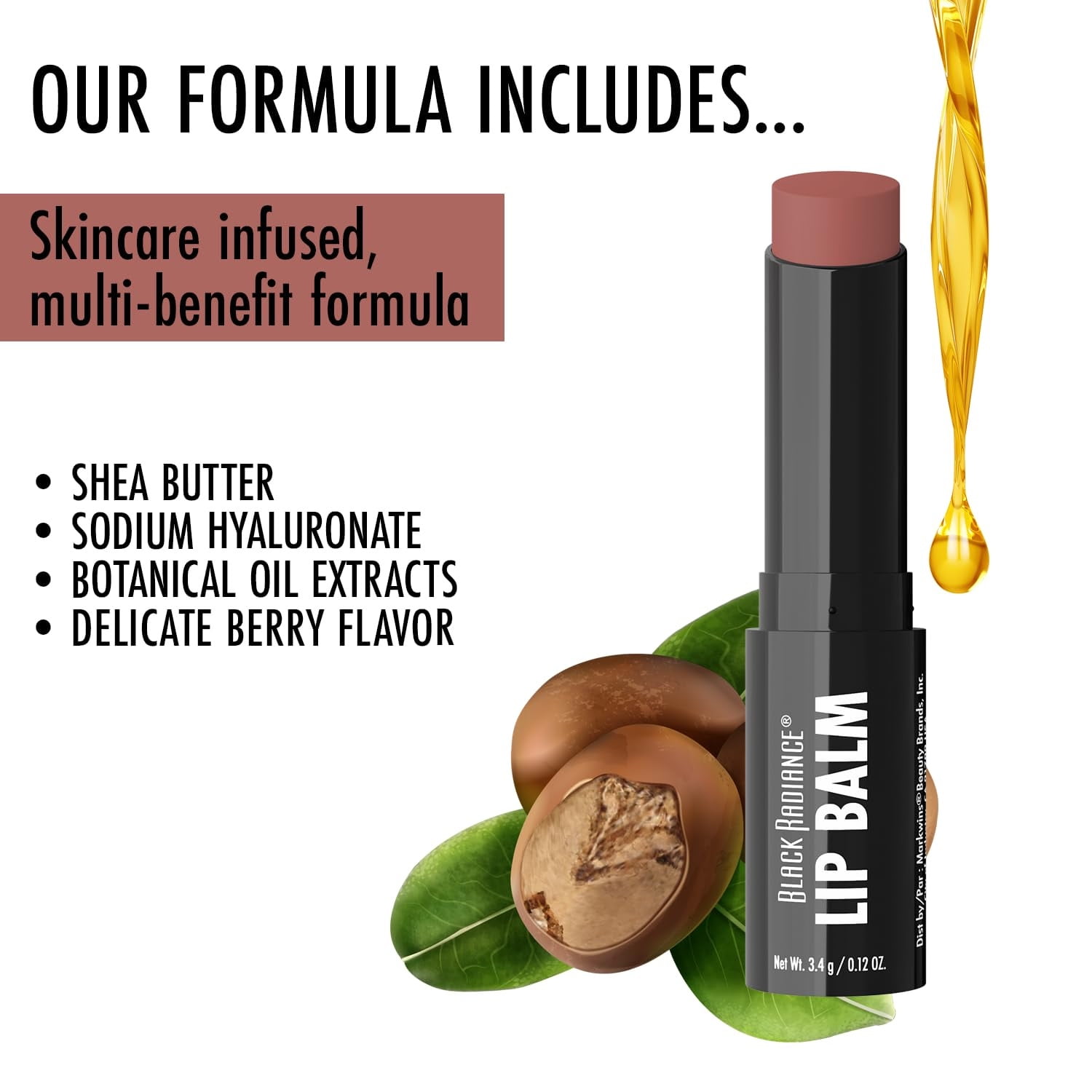 Black Radiance Beyond a Pout Plumping Lip Balm - Kissable
