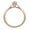Rose Gold, variant on 6PCS Ring Six-Claw Alloy Cubic Zirconia Ring for Party,Golden,US 9