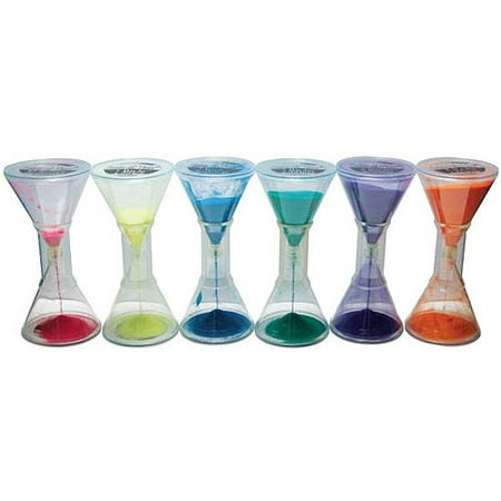 sportime sense of timer sand timers set of 6 walmart com