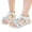 White, variant on Kids Sandals Size 13C Girls' Sandals 2025 Summer Children's Roman Sandals Soft Bottom Non Medium Sized Children's and Girls' Sandals 34