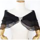thumbnail image 4 of Chal de novia de moda blanco, chal de encaje, chal fino de verano, accesorios de boda, 4 of 5