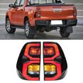 thumbnail image 4 of LED Taillight, ABS Smoky Lens Car Rear Brake Lamp 2PCS  For Modification, 4 of 8