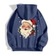 thumbnail image 5 of WILLBEST Sudadera de Mujer Ladies' Christmas Printed Zipper Long Sleeved Pocket Drawstring Casual Hooded Sweatshirt 1706 Chica​​, 5 of 8