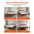 thumbnail image 6 of SSyao Full Size Metal Platform Bed Frame with Headboard&Under-Bed Storage 14 In, 6 of 9