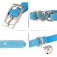 thumbnail image 3 of Collier de Chat, Réglable en Velours Doux Collier de Chat avec Cloche, Mignon Animal de Compagnie, Costume, 3 of 5