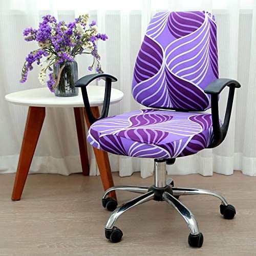 Spandex Office Computer Chair Covers Stretchable Rotate Swivel Chair Seat for 