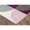 thumbnail image 3 of L'Baiet Alaiya Purple Geometric 5 ft. x 7 ft. Area Rug, 3 of 4